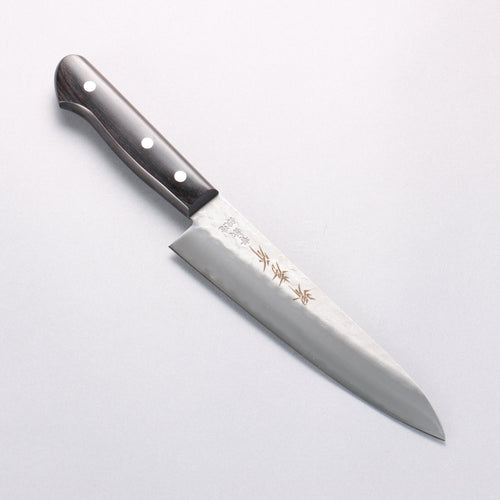 Sakai Takayuki Blue Steel Hammered 3 Layer Gyuto 180mm - Japannywholesale