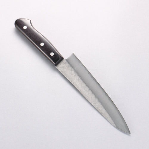 Sakai Takayuki Blue Steel Hammered 3 Layer Gyuto 180mm - Japannywholesale