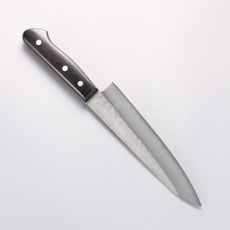 Sakai Takayuki Blue Steel Hammered 3 Layer Gyuto 180mm - Japannywholesale