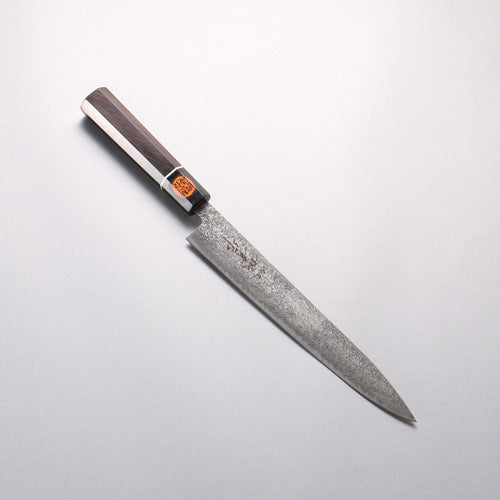 Shigeki Tanaka Habakiri SG2 Damascus Slicer 240mm Ebony Wood Handle - Japannywholesale