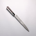 Shigeki Tanaka Habakiri SG2 Damascus Slicer 240mm Ebony Wood Handle - Japannywholesale