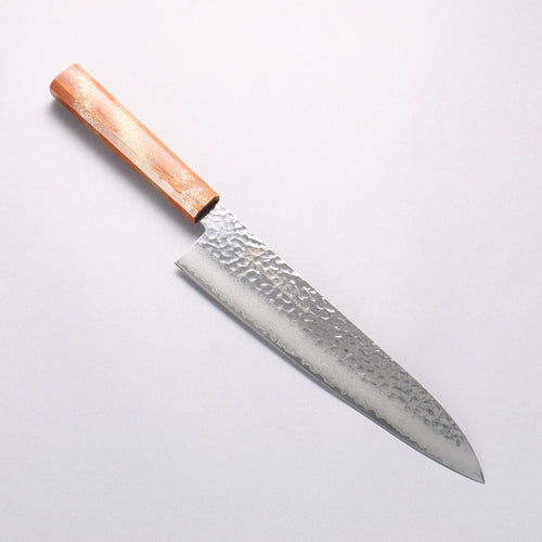Sakai Takayuki VG10 33 Layer Damascus Gyuto 240mm Live oak Lacquered (Seiren) Handle - Japannywholesale