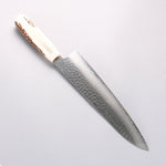Sakai Takayuki VG10 33 Layer Damascus Gyuto 240mm Cow Bone Handle with Sheath - Japannywholesale