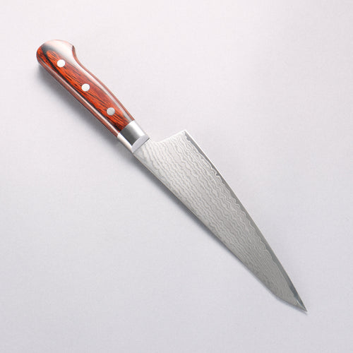 Sakai Takayuki VG10 33 Layer Damascus Sabaki 180mm Mahogany Pakka wood Handle - Japannywholesale