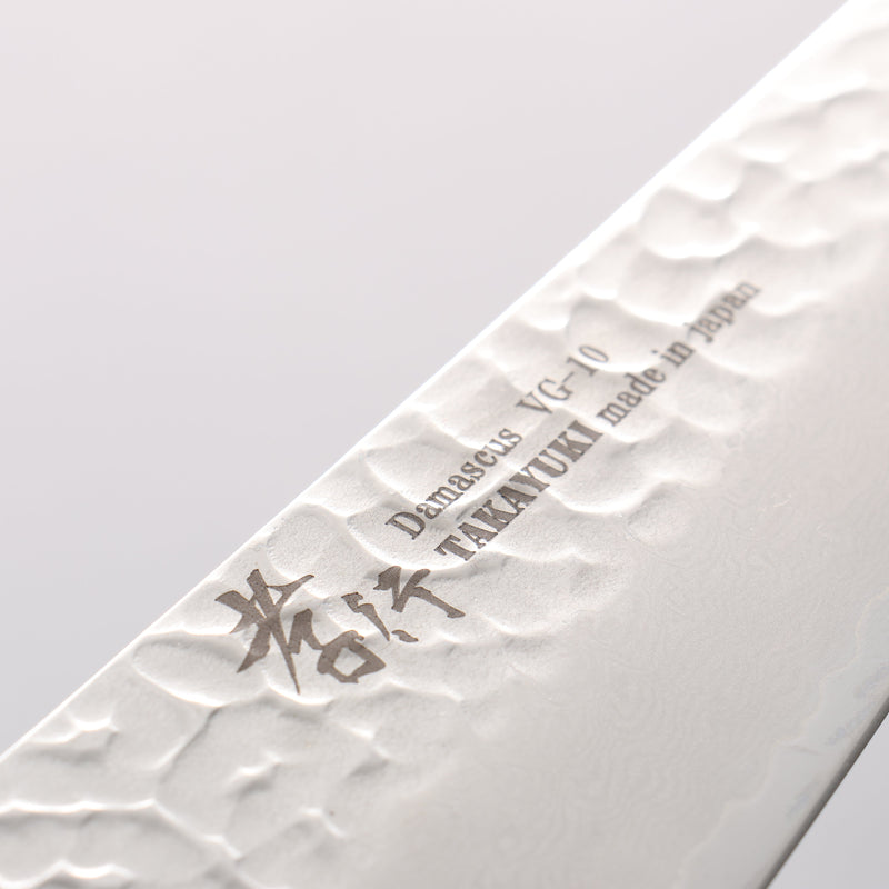 Sakai Takayuki VG10 33 Layer Damascus Sabaki 180mm Live oak Lacquered (Kouseki) Handle - Japannywholesale