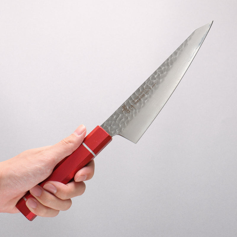 Sakai Takayuki VG10 33 Layer Damascus Sabaki 180mm Live oak Lacquered (Kouseki) Handle - Japannywholesale