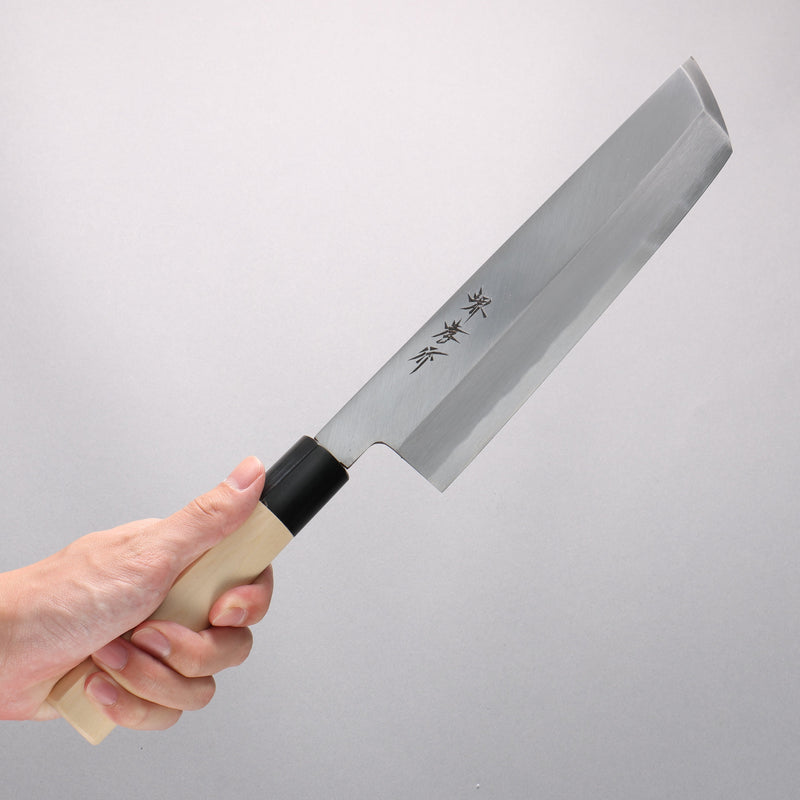 Sakai Takayuki Kasumitogi White Steel Hamokiri 240mm - Japannywholesale