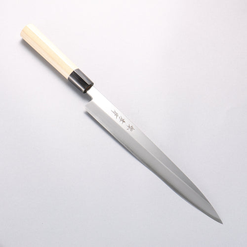 Sakai Takayuki INOX Molybdenum Yanagiba Magnolia Handle - Japannywholesale