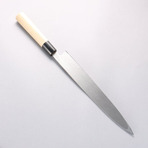 Sakai Takayuki INOX Molybdenum Yanagiba Magnolia Handle - Japannywholesale