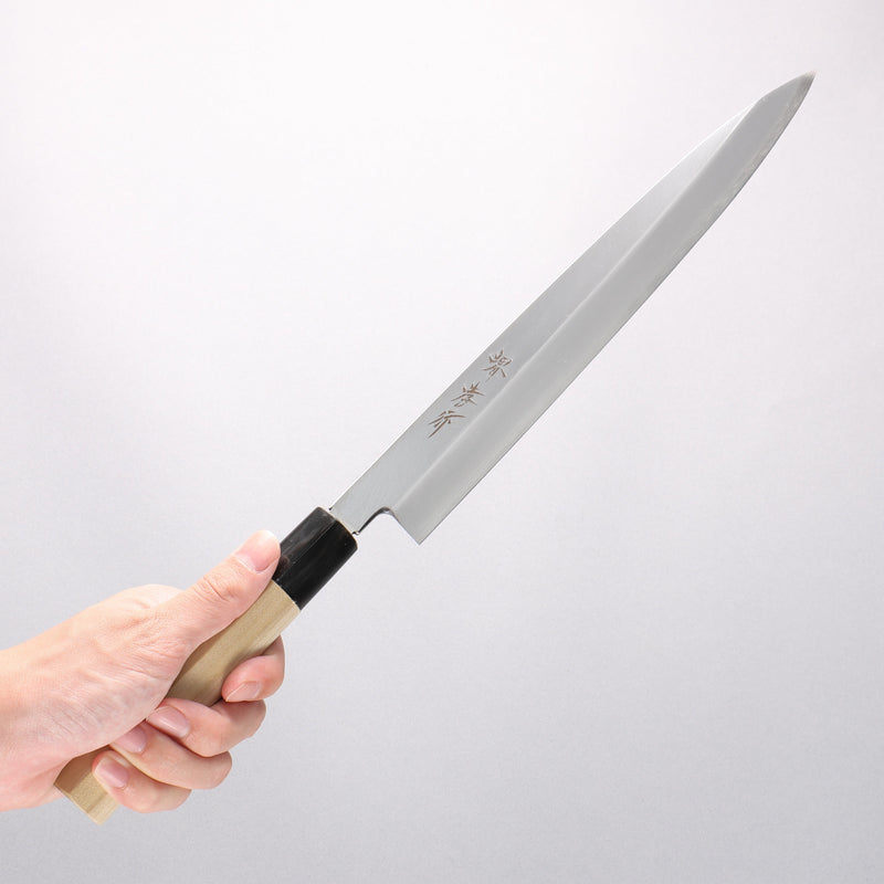 Sakai Takayuki INOX Molybdenum Yanagiba Magnolia Handle - Japannywholesale