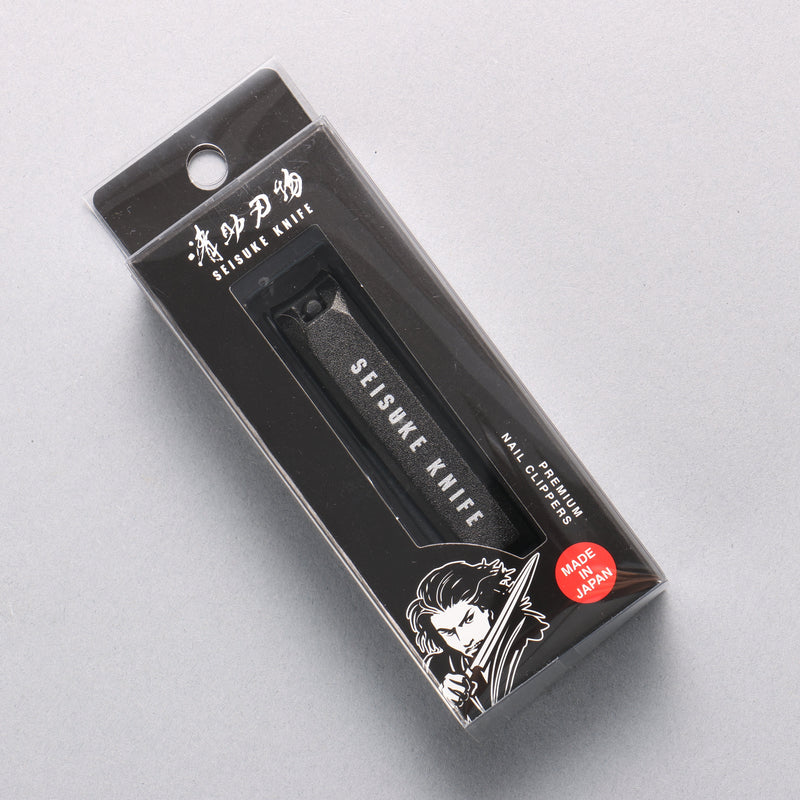 Seisuke Stainless Steel Nail Clipper 72mm x 19mm - Japannywholesale