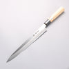 Sakai Takayuki [Left Handed] Kasumitogi White Steel Yanagiba 270mm - Japannywholesale