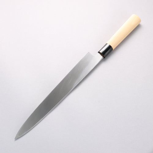 Sakai Takayuki [Left Handed] Kasumitogi White Steel Yanagiba 270mm - Japannywholesale