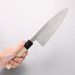Sakai Takayuki [Left Handed] Kasumitogi White Steel Deba - Japannywholesale