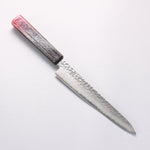 Sakai Takayuki Rinnou VG10 33 Layer Damascus Petty-Utility Japanese Knife 180mm Red Lacquered Handle - Japannywholesale