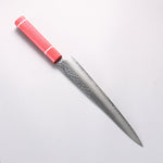 Sakai Takayuki VG10 33 Layer Damascus Sujihiki 240mm Live oak Lacquered (Kouseki) Handle - Japannywholesale