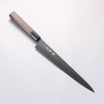 Sakai Takayuki Kurokage VG10 Hammered Teflon Coating Sujihiki 240mm Wenge Handle - Japannywholesale