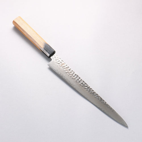 Sakai Takayuki VG10 33 Layer Damascus Sujihiki 240mm Live oak Lacquered (Kokushin) Handle - Japannywholesale