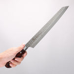 Sakai Takayuki VG10 33 Layer Damascus Kengata Yanagiba 270mm Mahogany Pakka wood Handle - Japannywholesale