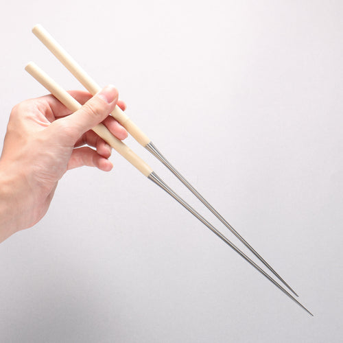 Sakai Takayuki Stainless Steel Moribashi Mahogany - Japannywholesale