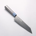 Higuchi SG2 Black Damascus Kiritsuke Santoku 180mm Black Pakka wood Handle - Japannywholesale
