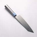 Higuchi SG2 Black Damascus Kiritsuke Santoku 180mm Black Pakka wood Handle - Japannywholesale