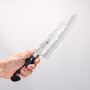 Higuchi VG10 Hammered Damascus Santoku 180mm Blue Pakka wood Handle - Japannywholesale