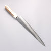 Sakai Takayuki VG10 33 Layer Damascus Sujihiki 240mm Cow Bone Handle with Sheath - Japannywholesale
