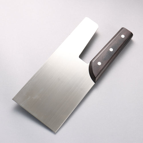 Sakai Takayuki [Left Handed] INOX Molybdenum Soba 270mm Black Pakka wood Handle - Japannywholesale