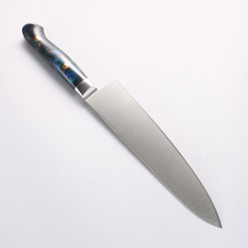 Sakai Takayuki Grand Chef SP Uddeholm Swedish stain-resistant steel Gyuto Salmon 210mm SP Type III (Galaxy) Handle - Japannywholesale