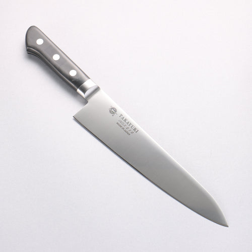 Sakai Takayuki INOX Molybdenum Gyuto 210mm POM Resin Handle - Japannywholesale