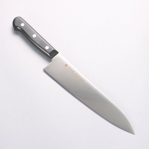Sakai Takayuki Molybdenum Migaki Finished Gyuto 210mm Black PC(Plastic) Handle - Japannywholesale