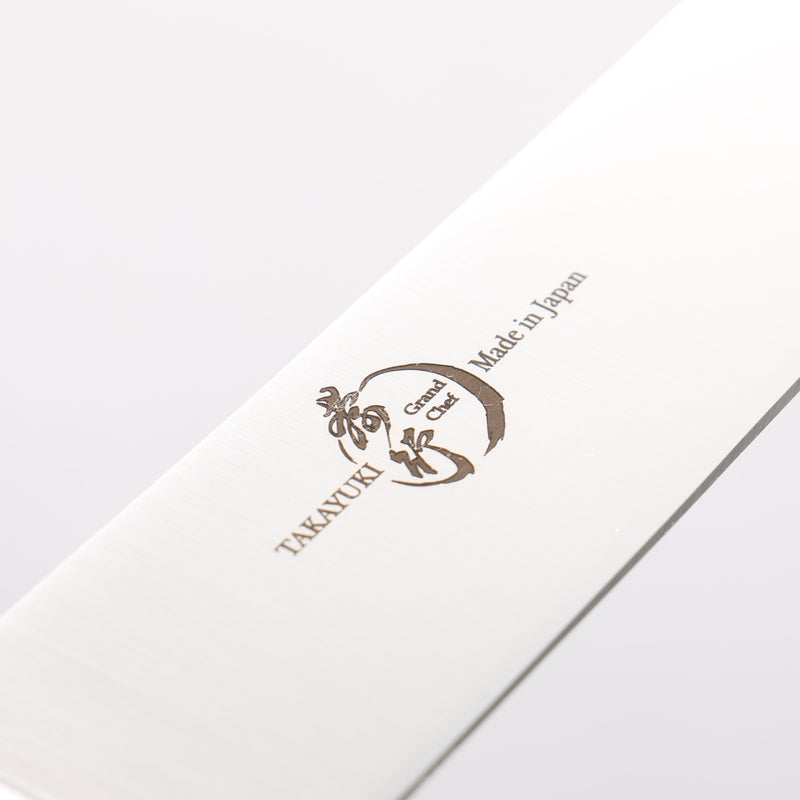 Sakai Takayuki Grand Chef Grand Chef Swedish Steel-stn Sujihiki 240mm Brown Micarta Handle - Japannywholesale