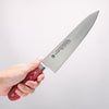Sakai Takayuki Grand Chef Grand Chef Swedish Steel-stn Gyuto 210mm Red Micarta Handle - Japannywholesale