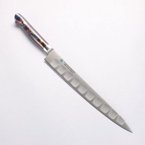 Sakai Takayuki Grand Chef SP Uddeholm Swedish stain-resistant steel Sujihiki Salmon 240mm SP Type III (Galaxy) Handle - Japannywholesale