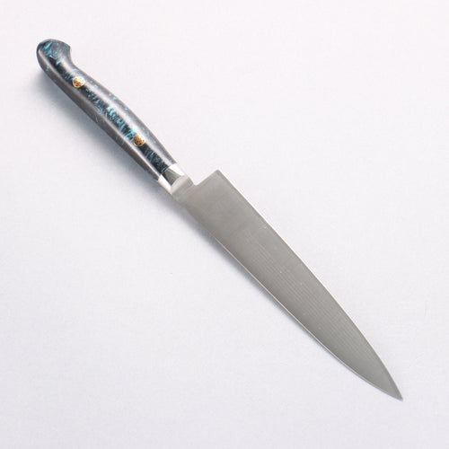 Sakai Takayuki Grand Chef SP Uddeholm Swedish stain-resistant steel Petty-Utility Salmon 150mm SP Type III (Ocean) Handle - Japannywholesale