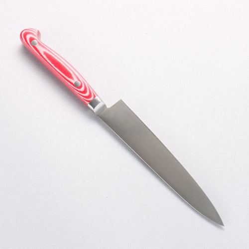 Sakai Takayuki Grand Chef Grand Chef Swedish Steel-stn Petty-Utility 150mm Red Micarta Handle - Japannywholesale