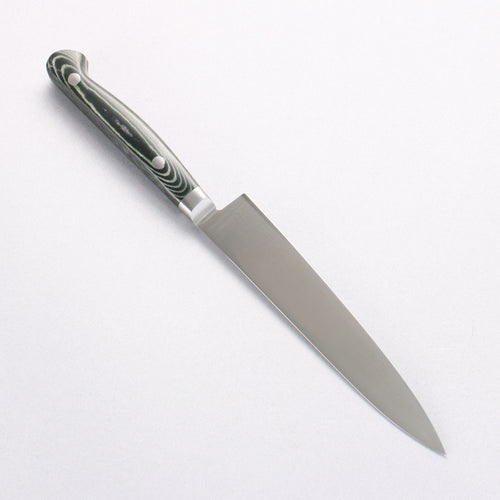 Sakai Takayuki Grand Chef Grand Chef Swedish Steel-stn Petty-Utility 150mm Green Micarta Handle - Japannywholesale