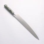 Sakai Takayuki Grand Chef Grand Chef Swedish Steel-stn Sujihiki 240mm Green Micarta Handle - Japannywholesale