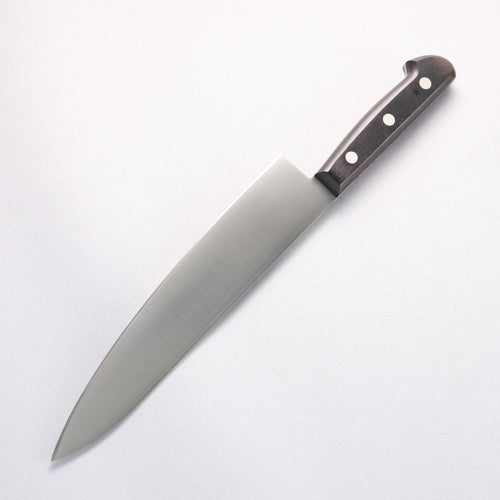 Sakai Takayuki Grand Chef Swedish Steel-stn Gyuto 240mm Black Pakka wood Handle - Japannywholesale
