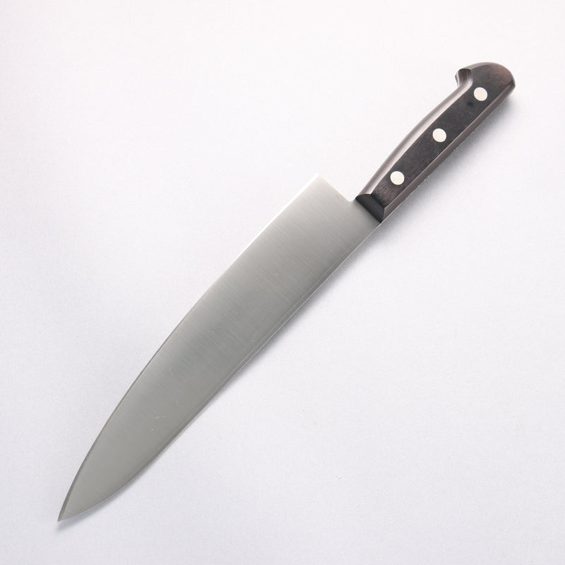 Sakai Takayuki Grand Chef Swedish Steel-stn Gyuto 240mm Black Pakka wood Handle - Japannywholesale