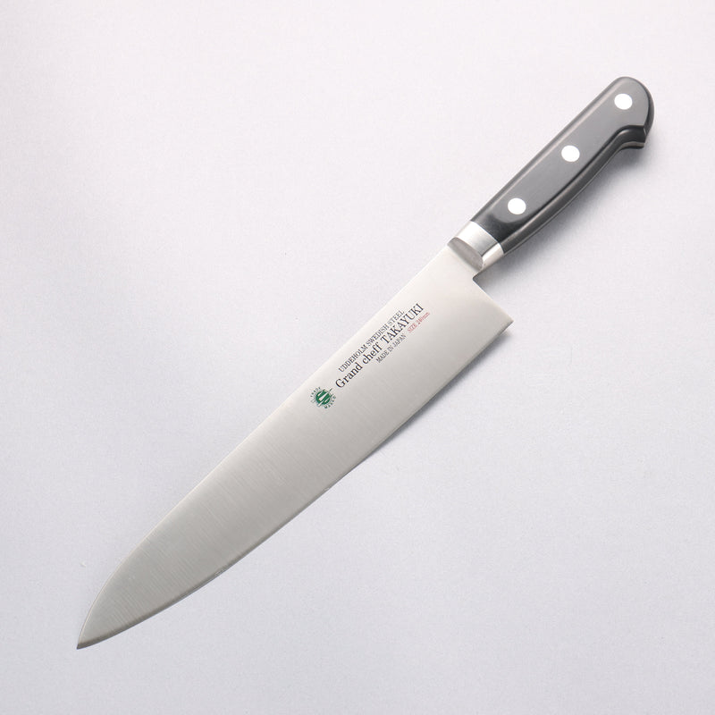 Sakai Takayuki Grand Chef Swedish Steel-stn Gyuto 240mm - Japannywholesale