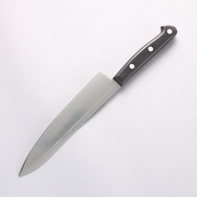 Sakai Takayuki Grand Chef Swedish Steel-stn Gyuto 180mm Black Pakka wood Handle - Japannywholesale