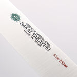 Sakai Takayuki Grand Chef Swedish Steel-stn Gyuto 180mm Black Pakka wood Handle - Japannywholesale