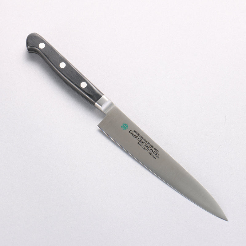 Sakai Takayuki Grand Chef Swedish Steel-stn Petty-Utility 150mm - Japannywholesale