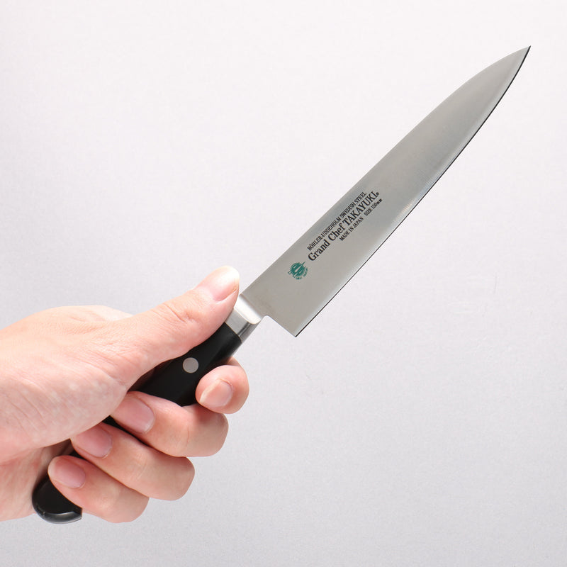Sakai Takayuki Grand Chef Swedish Steel-stn Petty-Utility 150mm - Japannywholesale