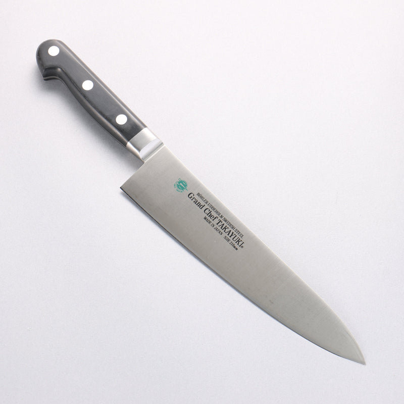 Sakai Takayuki Grand Chef Swedish Steel-stn Gyuto - Japannywholesale