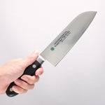 Sakai Takayuki Grand Chef Swedish Steel-stn Santoku 180mm - Japannywholesale