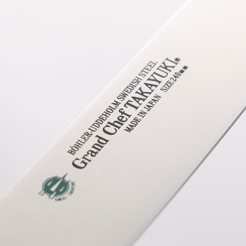 Sakai Takayuki Grand Chef Swedish Steel-stn Sujihiki - Japannywholesale