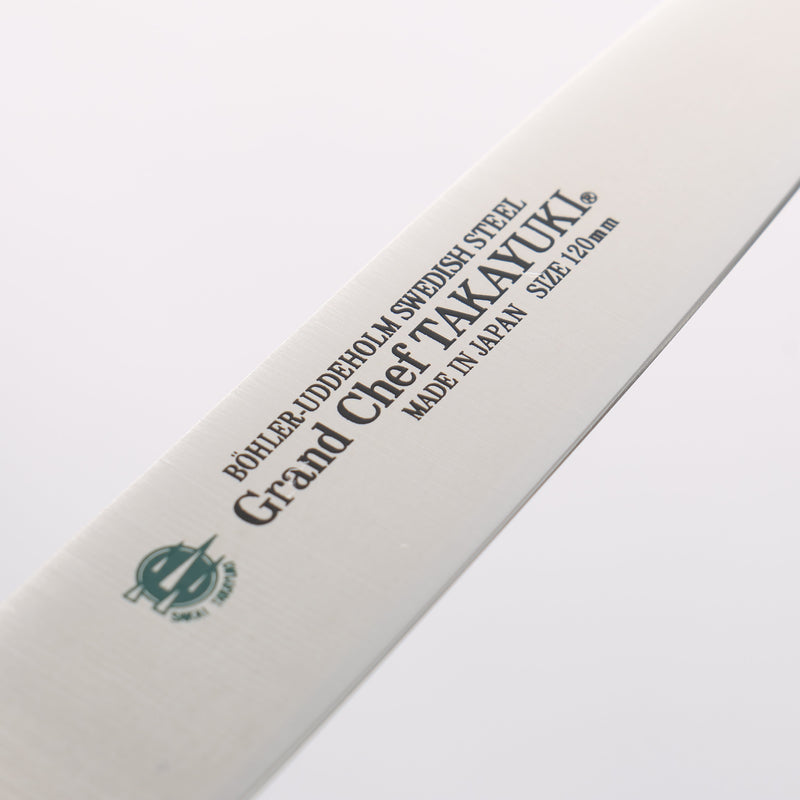 Sakai Takayuki Grand Chef Swedish Steel-stn Petty-Utility 120mm - Japannywholesale